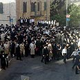 מהומות החרדים בשבוע שעבר   