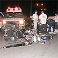 צוות מד"א בזירת התאונה