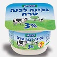 גבינה 3%. תיתמך שיווקית