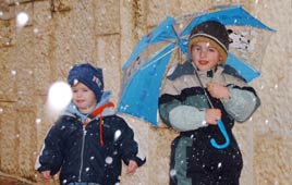 שלג במבשרת ציון