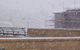 שלג במבשרת ציון