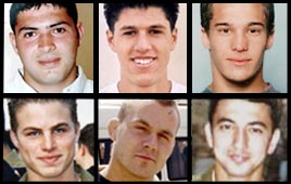 ששת חיילי גבעתי שנהרגו