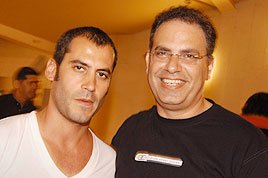 סמי הורי ונתן דטנר בהצגה ילד משלי