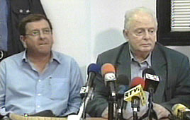 טומי לפיד אברהם פורז שינוי מסיבת עיתונאים