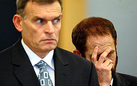 אורי קלמן (מימין) ואלי קרא