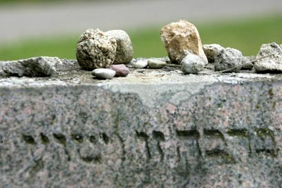 בית הקברות היהודי בווילנה (צילום: רויטרס) (צילום: רויטרס)
