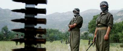 מחנה אימונים של מחתרת ה-PKK (צילום: איי אף פי) (צילום: איי אף פי)