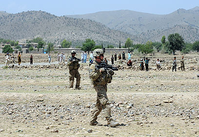 צבא ארה"ב באפגניסטן. יש שרואים במנינג גיבור (צילום: AFP) (צילום: AFP)
