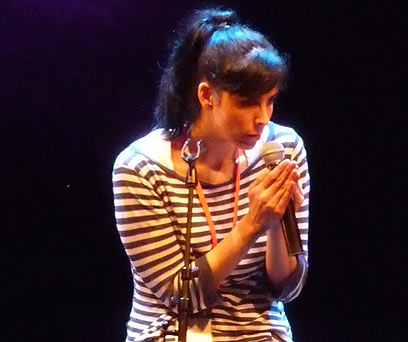 שרה סילברמן בהופעה בישראל. גם היא חתמה על העצומה (צילום: אילת יגיל) (צילום: אילת יגיל)