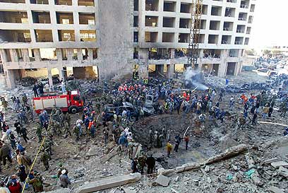The scene of the 2005 bombing (Photo: AFP) (Photo: AFP)