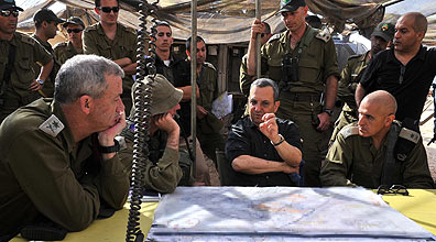 Defense Minister Ehud Barak (Photo courtesy of the Defense Ministry)