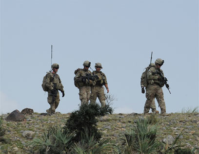 American soldiers in Pakistan (Photo: AFP) (Photo: AFP)
