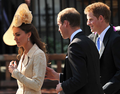 קייט והנסיכים. תיפרד מוויליאם לכמה שבועות (צילום:   AFP   ) (צילום:   AFP   )