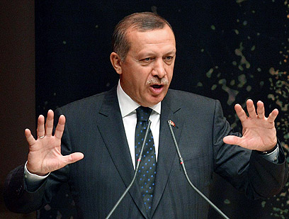ראש ממשלת טורקיה רג'פ טאיפ ארדואן (צילום: AFP) (צילום: AFP)