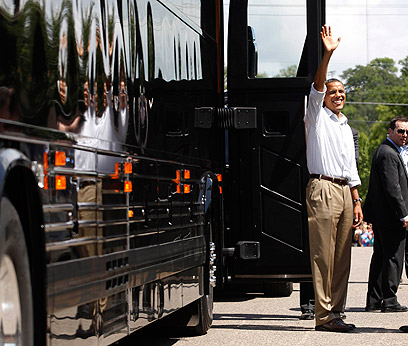 האוטובוס החדש. ישרת לא רק את אובמה (צילום: רויטרס) (צילום: רויטרס)