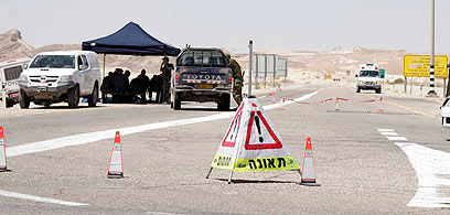 הכוננות בגבול נשמרת מאז מתקפת הטרור מצפון לאילת (צילום: אליעד לוי) (צילום: אליעד לוי)