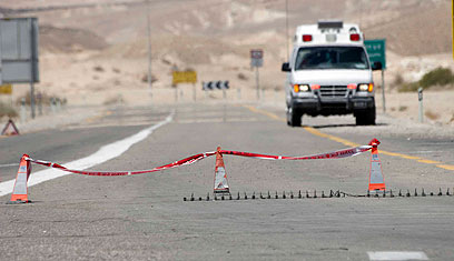 הכבישים על הגבול סגורים כבר כמה שבועות (צילום: אליעד לוי) (צילום: אליעד לוי)
