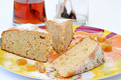 טעם מיוחד - עוגת ג'ינג'ר ומייפל (צילום: יולה זובריצקי) (צילום: יולה זובריצקי)