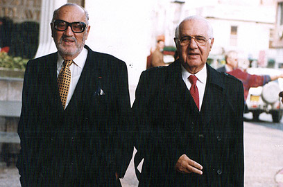 יולי עופר (מימין) ואחיו סמי ז"ל. אימפריית עסקים ישראלית (צילום: אביגיל עוזי) (צילום: אביגיל עוזי)