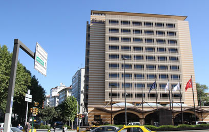המלון של מכבי ת"א בטורקיה (צילום: ראובן שוורץ) (צילום: ראובן שוורץ)