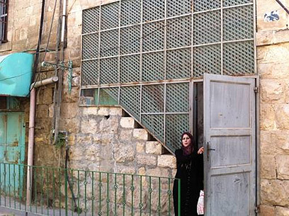 בית של משפחה פלסטינית בחברון (צילום: יובל נאמן) (צילום: יובל נאמן)