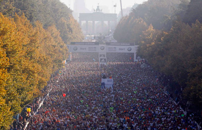 מרתון ברלין (צילום: רויטרס) (צילום: רויטרס)