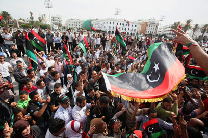 Libyans welcome news of Gaddafi's death (Photo: EPA) (Photo: EPA)