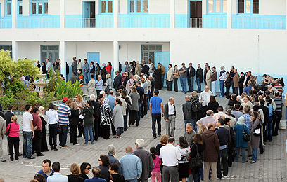 הבחירות בתוניסיה לאחר המהפכה (צילום: AFP) (צילום: AFP)