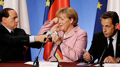 יש הסכם. מנהיגי גוש האירו בבריסל (צילום: AP) (צילום: AP)