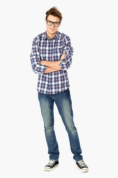 השכן מהדירה ליד. תמיד לבוש בדגמי הג'ינס הכי עדכניים. חומר לחתונה? (צילום: Shutterstock) (צילום: Shutterstock)