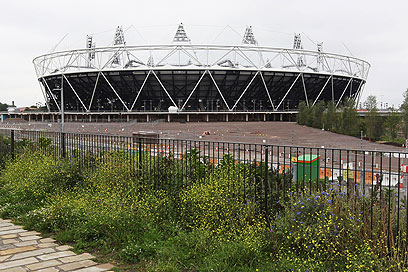 ומה יהיה באולימפיאדה עצמה? האצטדיון ללא שמירה (צילום: Gettyimahes) (צילום: Gettyimahes)