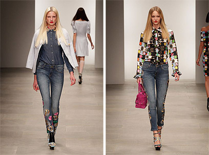 צמד המעצבים הבריטים פרסי פרקר ואיימי מולינוקס (PPQ) בקולקציית קפסולה למותג הג'ינס LEE ()