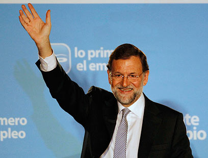 ראש ממשלת ספרד הנבחר, מריאנו ראחוי (צילום: EPA) (צילום: EPA)