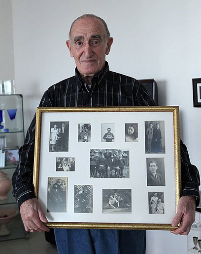 "היה תיעוד שלי בכל מחנה שבו הייתי בשואה". מרטין הכט (צילום: אלי אלגרט) (צילום: אלי אלגרט)