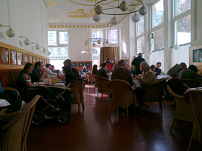 בית קפה וינאי  (צילום: יואב גלזנר) (צילום: יואב גלזנר)