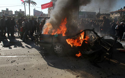 "פשע נגד העם הפלסטיני" (צילום: AP) (צילום: AP)