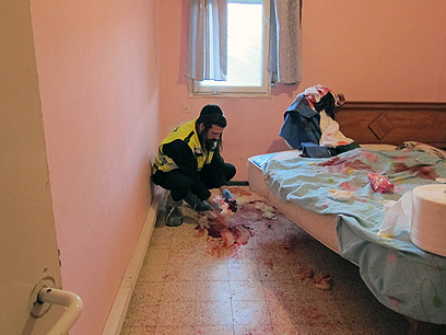 חדר השינה של הנרצחת (צילום: ברוך ליבוביץ) (צילום: ברוך ליבוביץ)