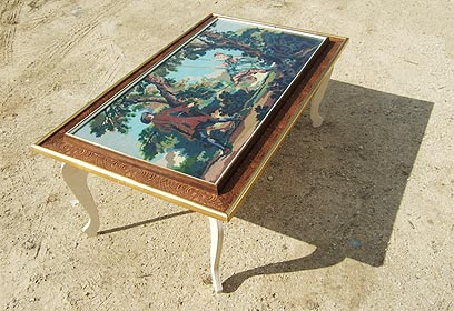 השולחן הסלוני של רהט (צילום: מירב רהט) (צילום: מירב רהט)