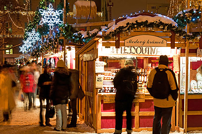 שוק חג המולד בפראג  (צילום: shutterstock) (צילום: shutterstock)