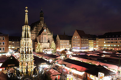 שוק חג המולד בנירנברג  (צילום: shutterstock) (צילום: shutterstock)