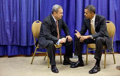 איש המפתח האמריקני ואיש המפתח הישראלי. אובמה וברק (צילום: הבית הלבן) (צילום: הבית הלבן)