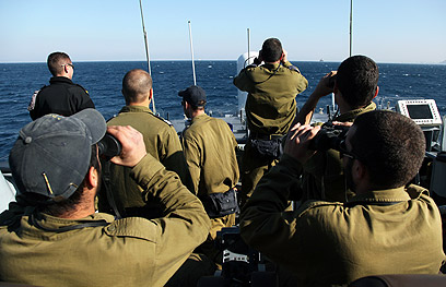 שייטת 3 בפעולה באזור חיפה (צילום: אבישג שאר-ישוב) (צילום: אבישג שאר-ישוב)