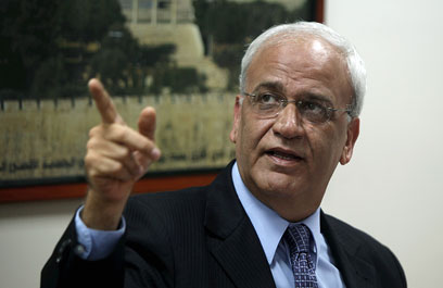 Palestinian negotiator Saeb Erekat (Photo: EPA)