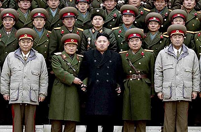 השלטון הצפון קוריאני. מעוניין בהצלחת כדורגלנים גם במערב? (צילום: AFP, KCNA) (צילום: AFP, KCNA)