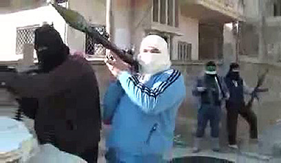 Syrian rebels in city of Homs (Photo: AFP) (Photo: AFP)