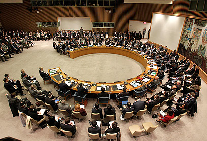 דיון של מועצת הביטחון בנושא הסורי ביום שלישי (צילום: AP) (צילום: AP)