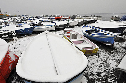 הסירות האלה לא יגיעו ליעדן. גנואה, איטליה (צילום: EPA) (צילום: EPA)