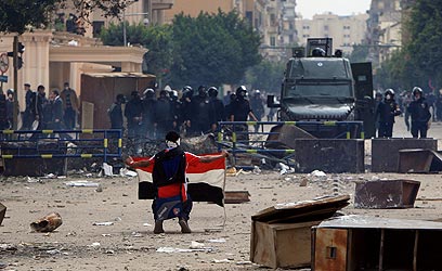 Clashes in Cairo (Photo: EPA)