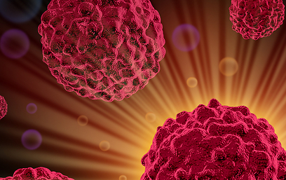 הדמיה של תאי סרטן (צילום: shutterstock) (צילום: shutterstock)
