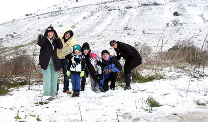 משפחת דהן בהר אביטל  (צילום: דורון זיו) (צילום: דורון זיו)